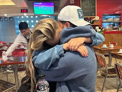 JoJo Siwa and Chris Hughes celebrate her 22nd birthday in America