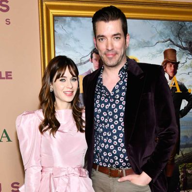 Zooey Deschanel and Jonathan Scott.