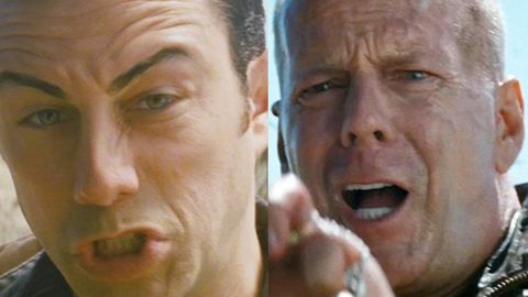 'I wore a fake face': Joseph Gordon-Levitt's extreme makeover to become Bruce Willis for Looper