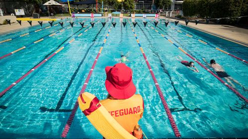 The North Melbourne Recreation Centre reopened to swimmers following months of lockdown.