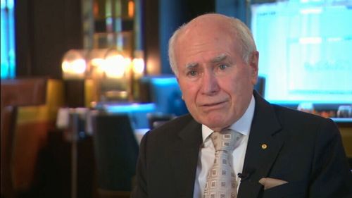 John Howard wants details on how the government will protect religious freedoms on same-sex marriage. (9NEWS)