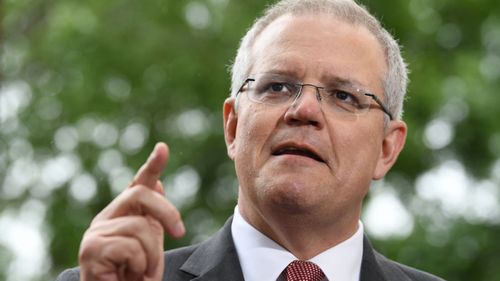 Scott Morrison says his government supports the existing workplace regime.