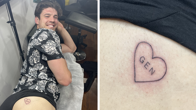 Love Island, Matt Zukowski, tattoo