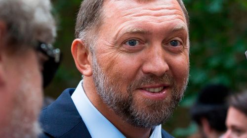 The House issued a symbolic rebuke Thursday to the Trump administration on Russia, overwhelmingly passing a resolution against lifting sanctions on companies tied to oligarch Oleg Deripaska, a Kremlin ally.