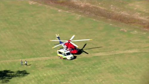 A man is in a serious condition and is expected to be airlifted to a Brisbane hospital following a skydiving incident in south east Queensland. 