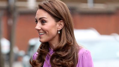 The Duchess visits the Henry Fawcett Children's Centre on March 12.