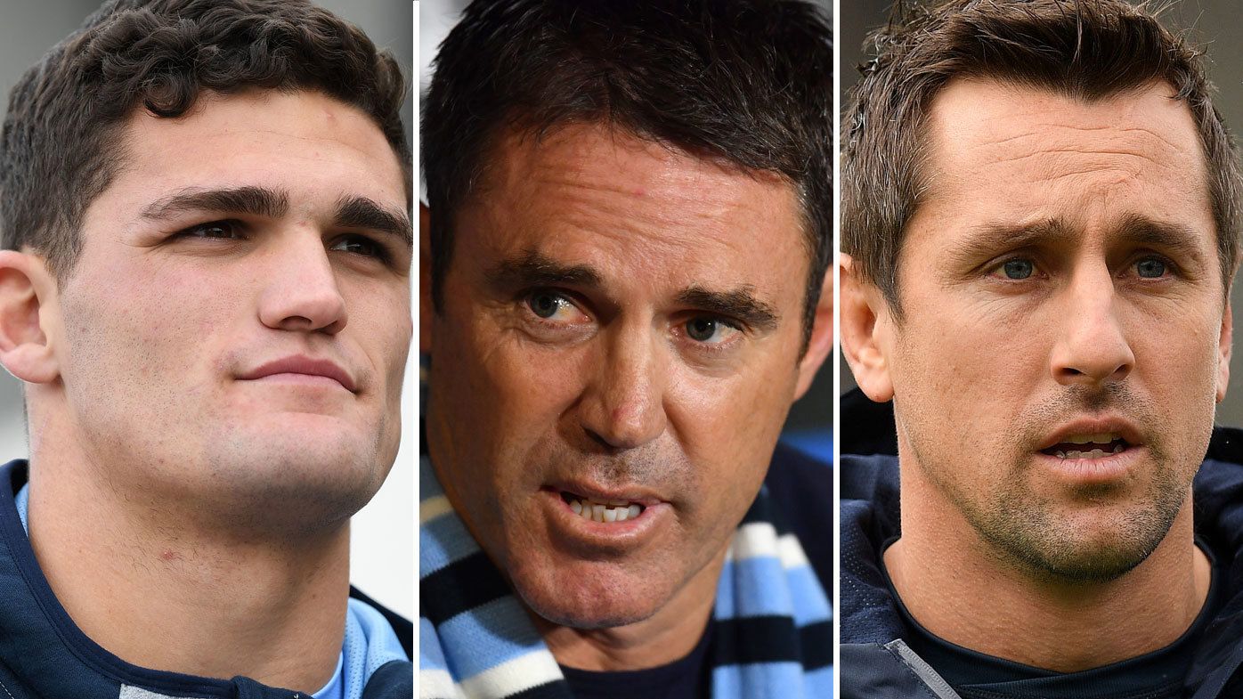 Nathan Cleary, Brad Fittler and Mitchell Pearce