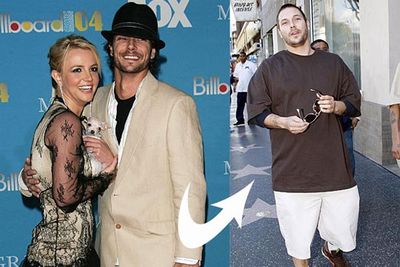 She got off to a good start with her Mickey Mouse club sweetheart and all-round nice guy Justin Timberlake, but after they broke up Britney developed quite a taste for douchebags... <br>In 2004 she married her back up dancer Kevin Federline. He was vaguely hot for while, but after hanging up his dancing shoes for a life of luxury and fast food on-tap, K-Fed turned out to be a bit of a dud. Despite reports that he was a deadbeat dad, when the pair split, Kevin won custody of the couple's two kids.