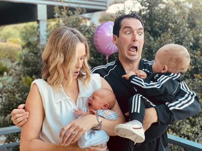 Sylvia Jeffreys opens up about life with two boys under two