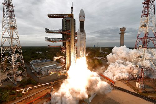 Chandrayaan-2's mission to the moon was launched successfully on 22 July 2019 from Sriharikota using the country's most powerful rocket Geosystems.