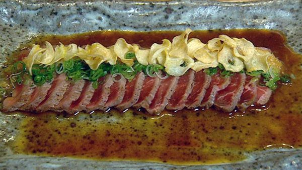 Beef tataki