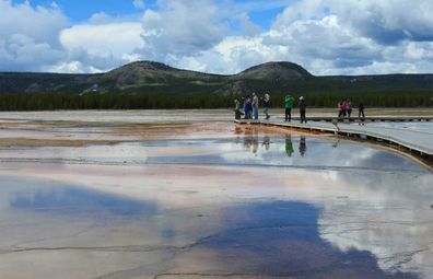 Yellowstone National Park is full of geysers