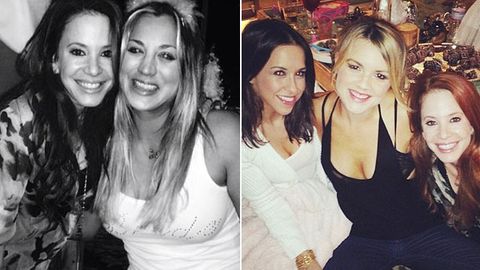 Bikinis and cocktails! <i>Big Bang Theory</i>'s Kaley Cuoco throws epic hens weekend