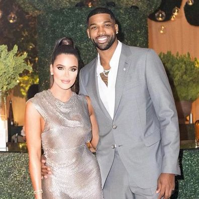 Khloé Kardashian, Tristan Thompson, daughter True, family, photo