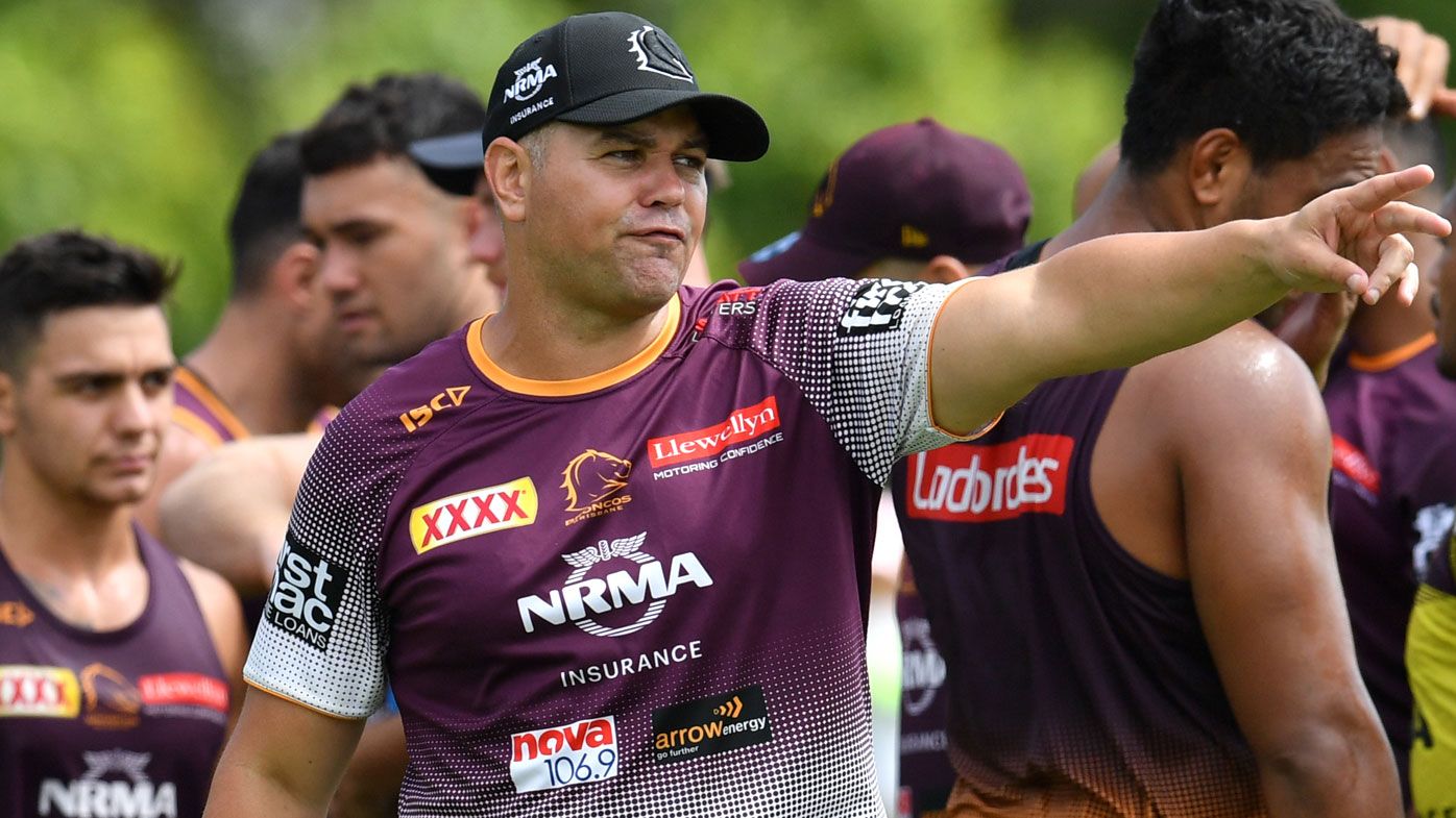 Shane Webcke feels for under-fire Broncos coach Anthony Seibold after 'deluded' call