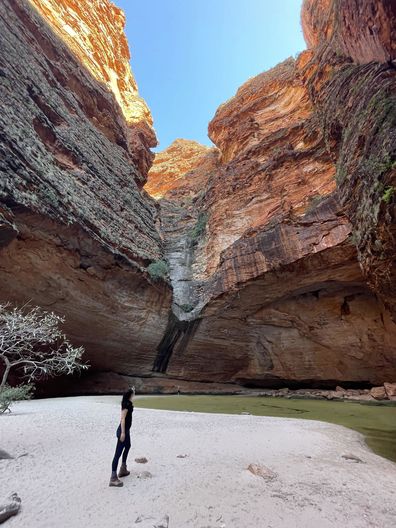 Don't miss a trek into Cathedral Gorge. 