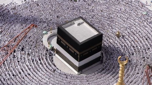 Muslim pilgrims converge on Saudi Arabia's holy city of Mecca for Hajj 