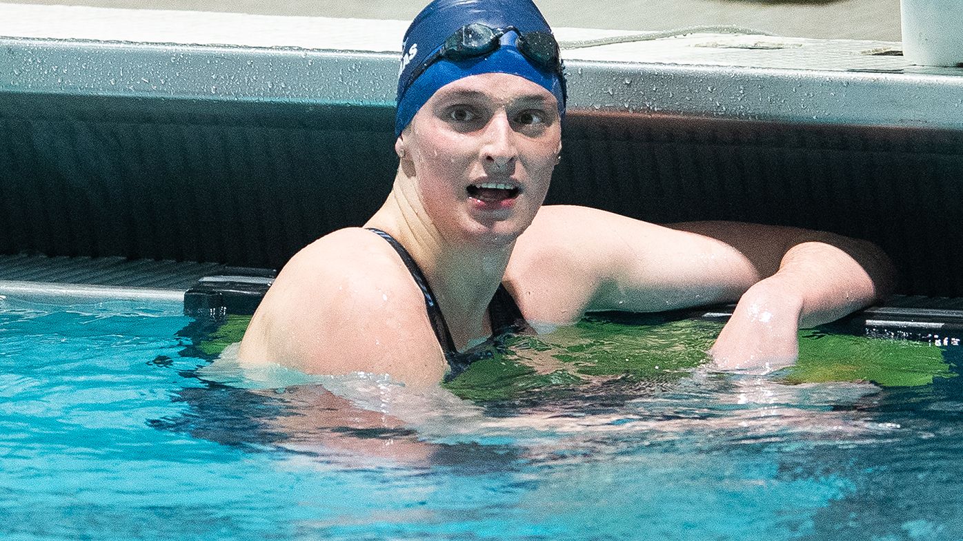 American swimmer Lia Thomas.