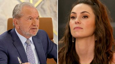 Lord Alan Sugar Amy Shark Celebrity Apprentice