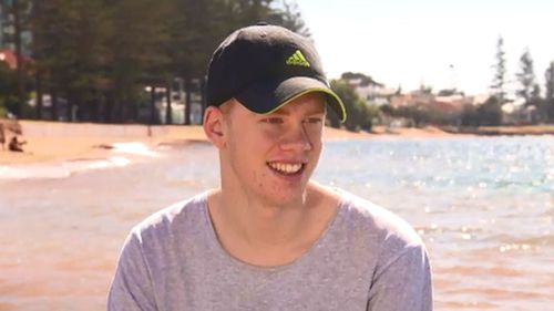 Joshua says he appreciates being alive after his experience in hospital. (9NEWS)