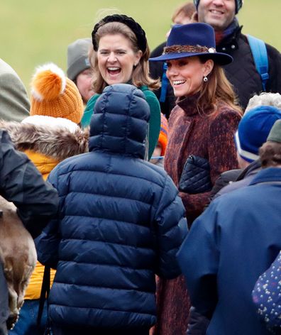 Kate Middleton Prince William church Sandringham friends and family Kate's birthday