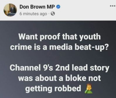 Russell and Ann Field slam MP Don Brown's 'media beat-up' comment over Queensland crime