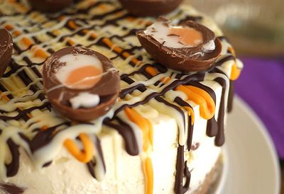 Creme Egg cheesecake No.1