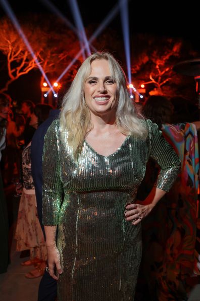 Rebel Wilson attends the Cannes Film Festival Air Mail Party at Hotel du Cap-Eden-Roc on May 23, 2023.