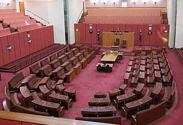 Who is the president of the Australian Senate?