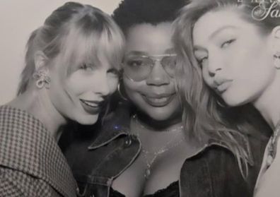 Gigi Hadid (right) celebrated her birthday in 2019 with Taylor Swift and Gabriella Karefa-Johnson.
