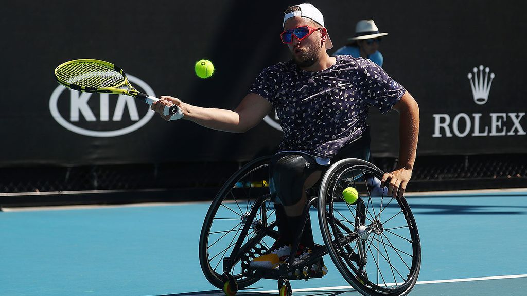 Dylan Alcott S Hilarious Blunder After Cruising To Australian Open Win Over Heath Davidson