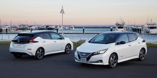 An old faithful, the new-look Nissan Leaf could be in Australia anytime between December and March. Picture: Supplied