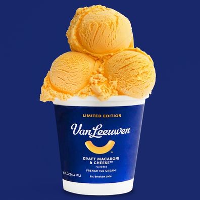 Kraft Macaroni and Cheese flavoured ice cream, Van Leeuwen