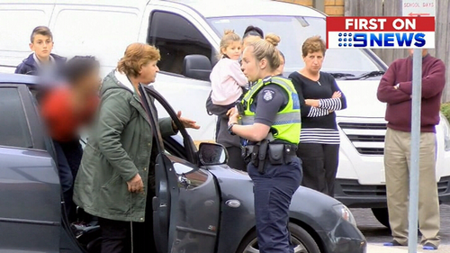 The woman was questioned by police. (9NEWS)