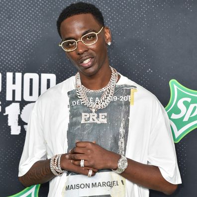 Rapper Young Dolph arrives to the 2019 BET Hip Hop Awards on October 05, 2019 in Atlanta, Georgia. 