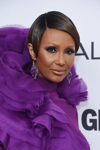 Iman in Cristian Siriano at the Glamour Women of the Year Awards, November 13.