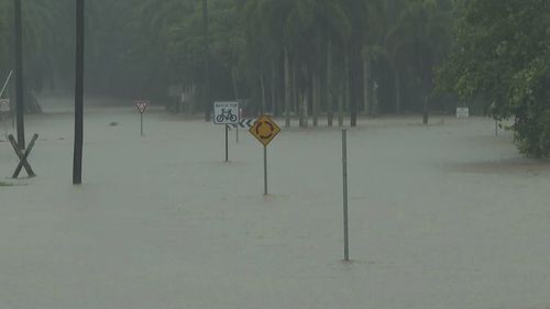 A﻿ flood emergency is unfolding in Cairns, with residents evacuated and homes going under water.