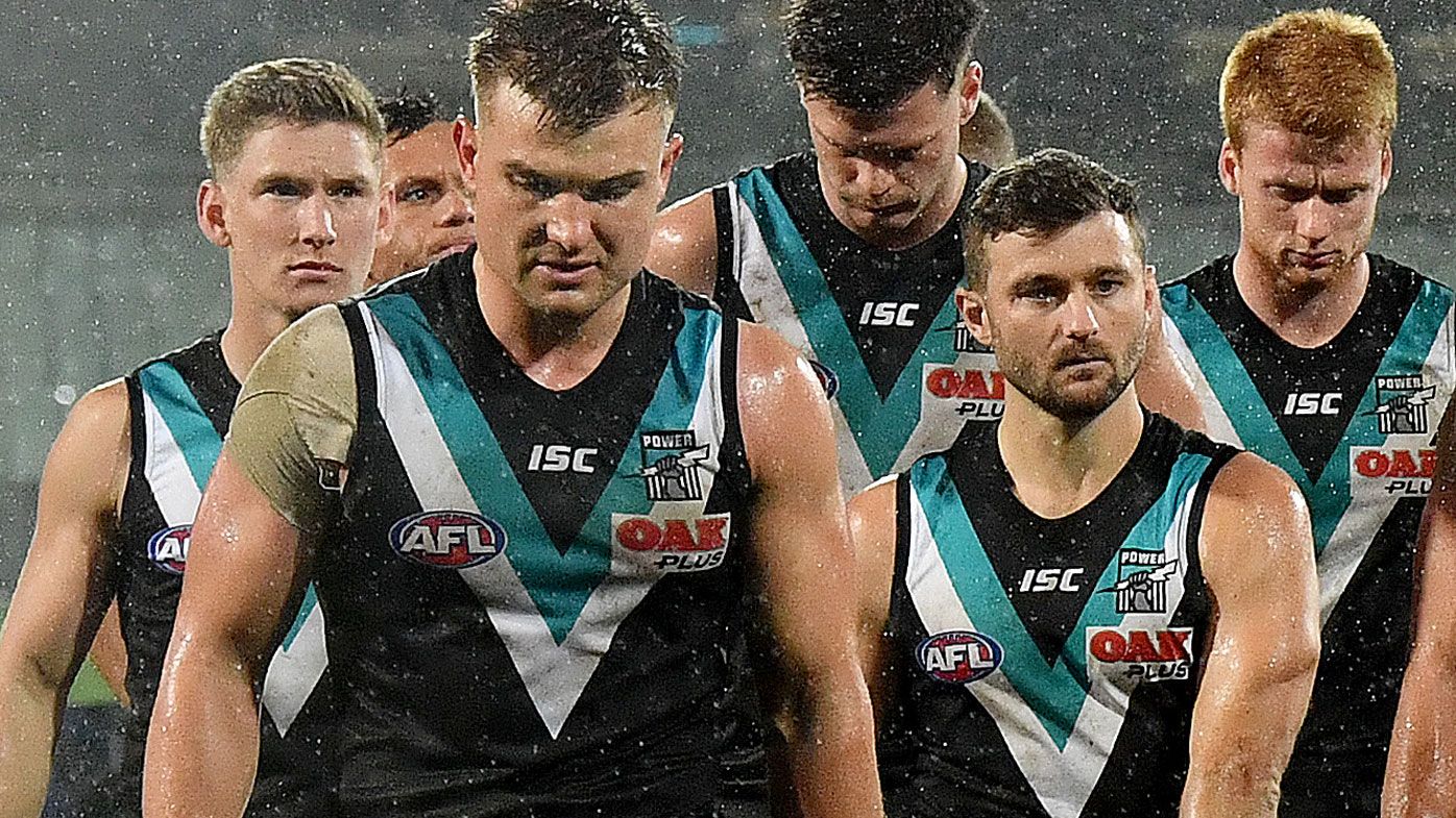 Port Adelaide coach Ken Hinkley defends co-captain Ollie Wines after 'poor' outing