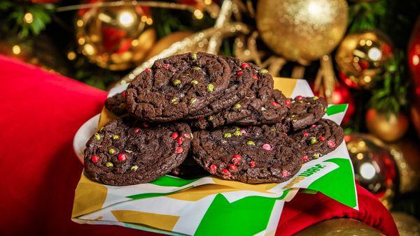 Subway Christmas Cookies. Picture: Nigel Hallett