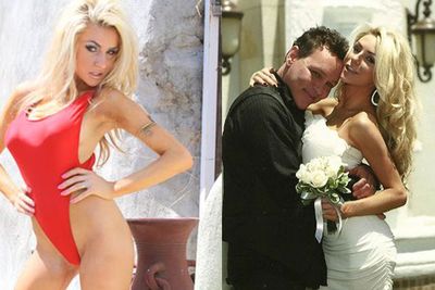 Courtney, Courtney, Courtney. She's the 17-year-old who got married at 16 to 51-year-old actor <b>Doug Hutchison</b>. Yep, gross, but you got to give it to the girl. She's certainly made a name for herself...