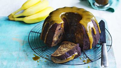 Recipe: <a href="http://kitchen.nine.com.au/2017/09/22/11/48/sticky-date-and-banana-cake-with-salted-butterscotch-sauce" target="_top">Ultimate sticky date and banana cake recipe</a>