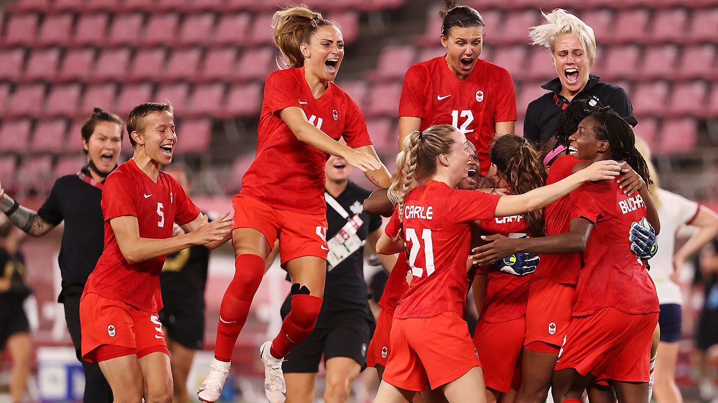 Canada women&#x27;s football team at Tokyo Olympics