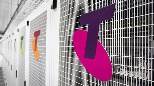General view of Telstra's data centre in Clayton.
