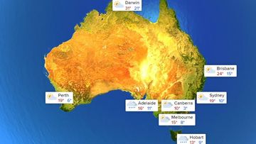 National weather forecast, June 17