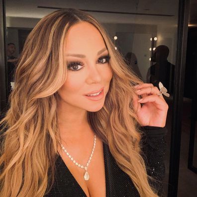 Mariah Carey, Instagram photo, selfie