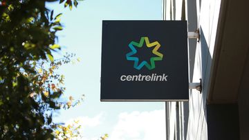 Centrelink signage in Redfern in Sydney