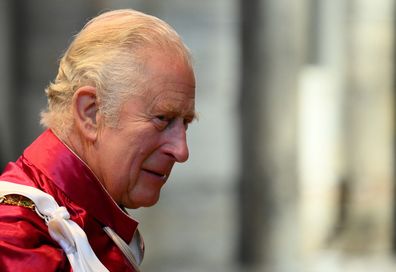Prince Charles, Prince of Wales in his role as Great Master of the Honourable Order of the Bath, attends the Order of the Bath service at Westminster Abbey. 