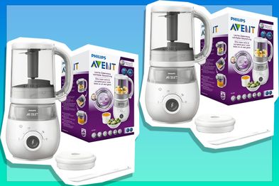 9PR: Philips Avent 4-In-1 Steamer Blender Healthy Baby Food Maker