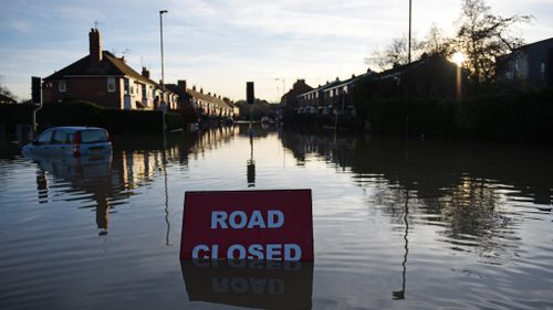 Britain holds emergency talks on 'unprecedented' flooding