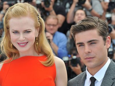 Nicole Kidman and Zac Efron at The Paperboy photocall during the 65th Annual Cannes Film Festival at Palais des Festivals on May 24, 2012 in Cannes, France.